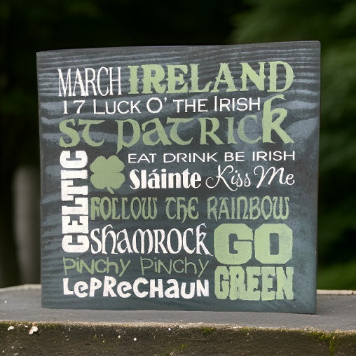 St Patrick's Day Wall Sign