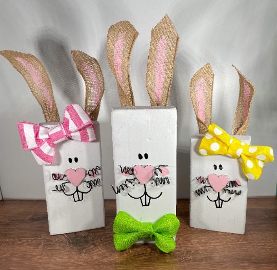 Bunny Wood Blocks