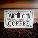 Coffee Farmhouse Wood Sign