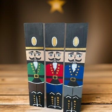 Christmas Nutcracker Sign Set