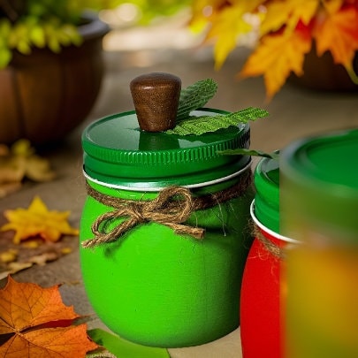 Apple Mason Jars