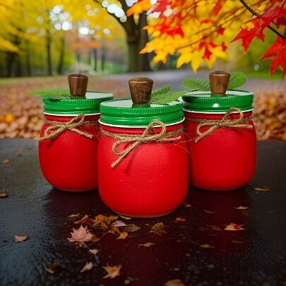 Apple Mason Jars