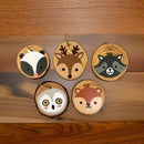 Forest Animal Wood Ornaments