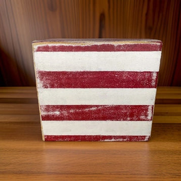 American Flag Wood Blocks